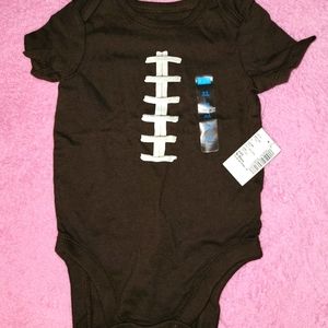 The Children's Place Baby Boy Football Graphic Onesie